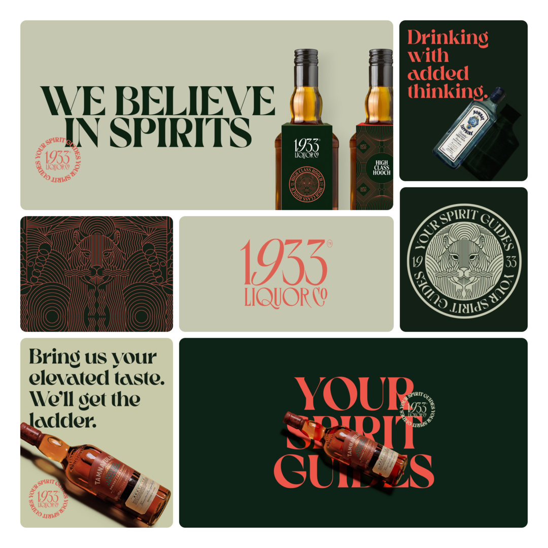 1933 Liquor Co brand bento