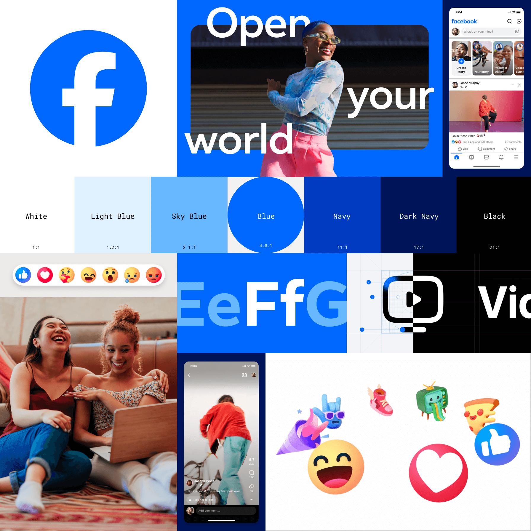 Facebook brand bento