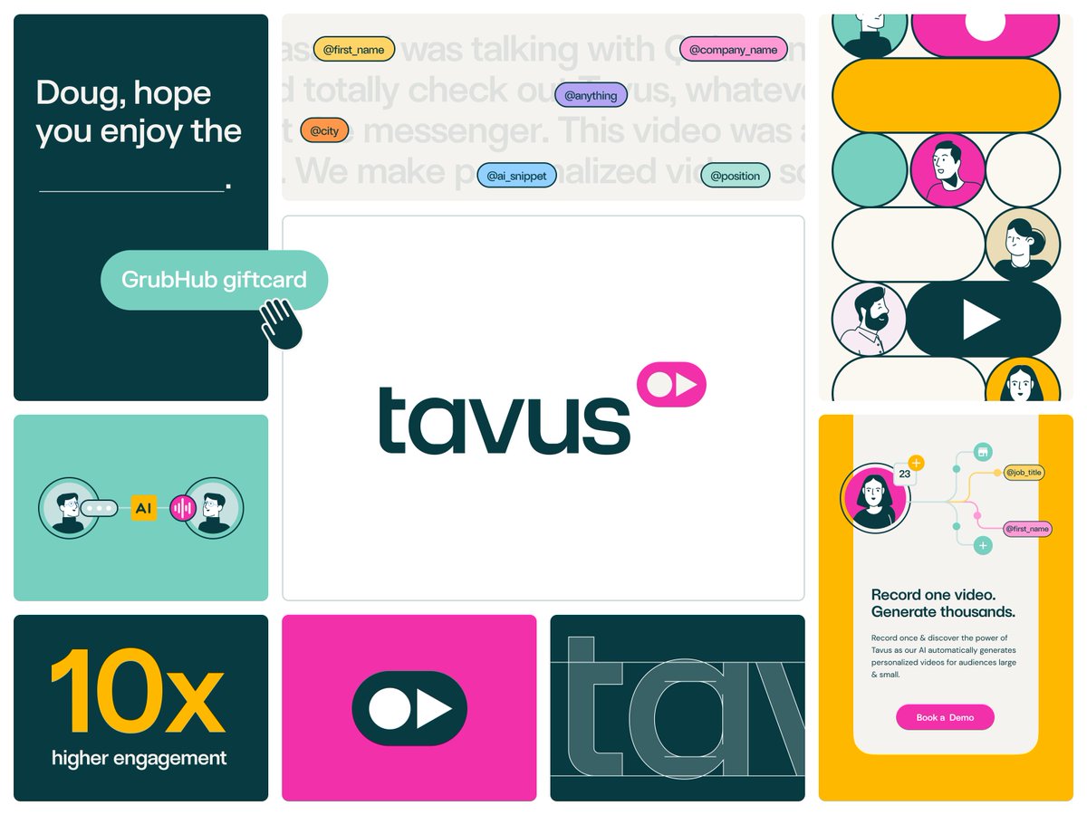 Tavus brand bento