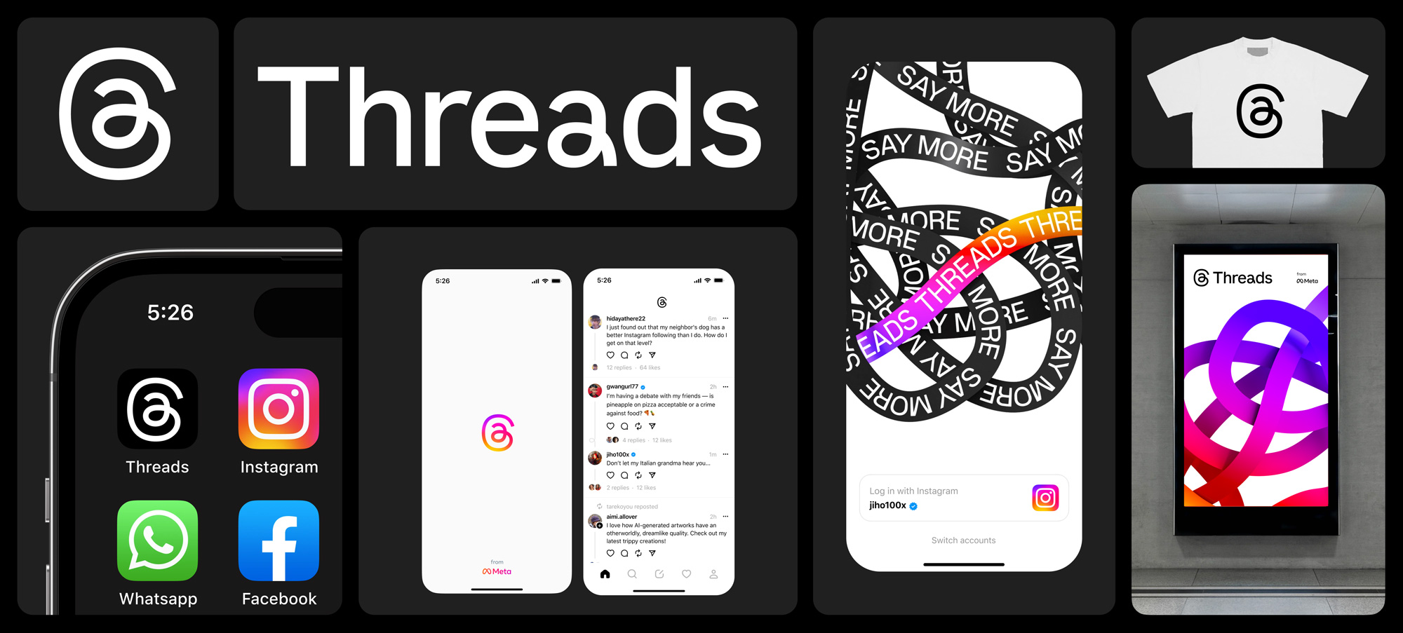 Threads brand bento