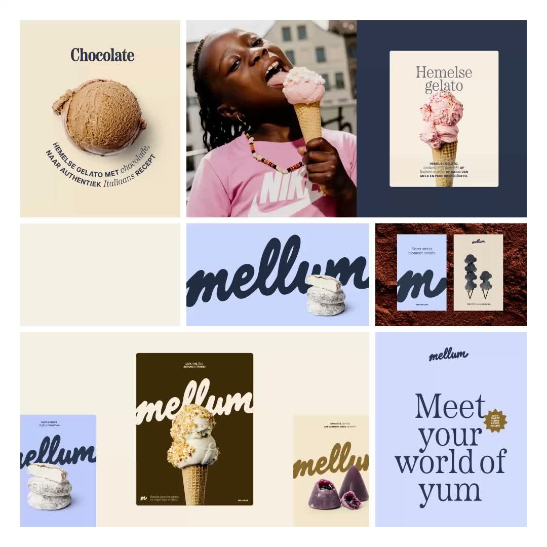 Mellum 2026 brand identity by MOQO