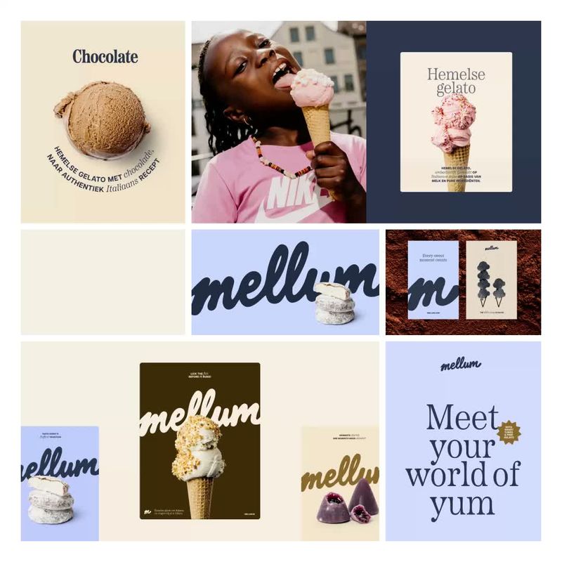 Mellum 2026 brand identity by MOQO