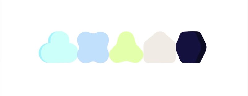 Munu Art Direction: Brand Shape System, 2023 rebrand by Oker