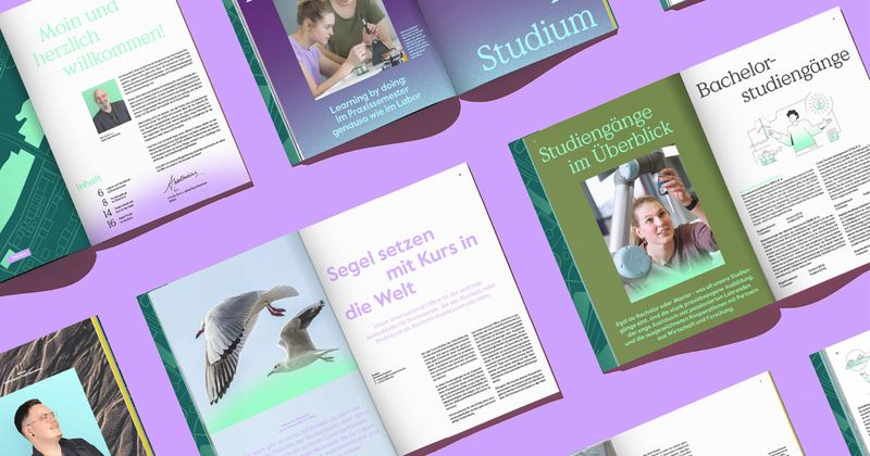 Hochschule Bremerhaven 2023 rebrand by EIGA: new logo and identity