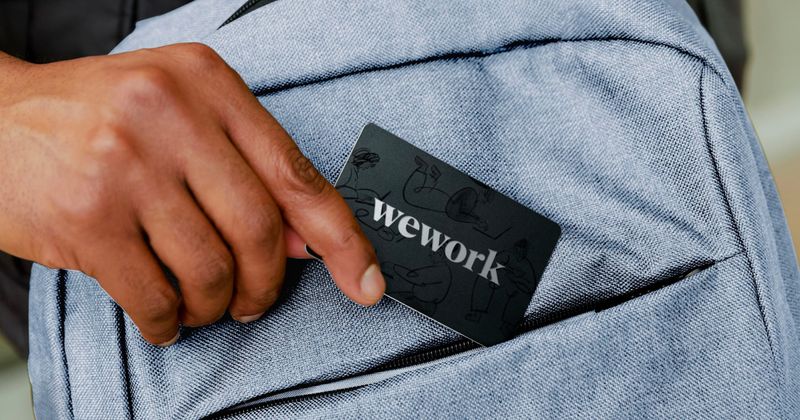 WeWork 2023 rebrand by Franklyn: new logo and identity