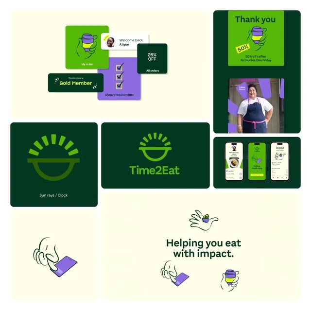 Time2Eat 2025 brand identity by Anatomy