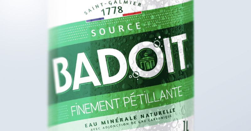 Badoit 2024 rebrand by Dragon Rouge: new logo and identity