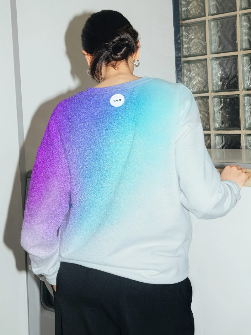 KVA Clothing: Sweatshirt, brand identity by Pentagram