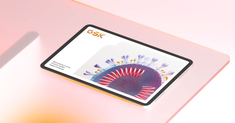 GSK 2022 rebrand by Wolff Olins: new logo and identity