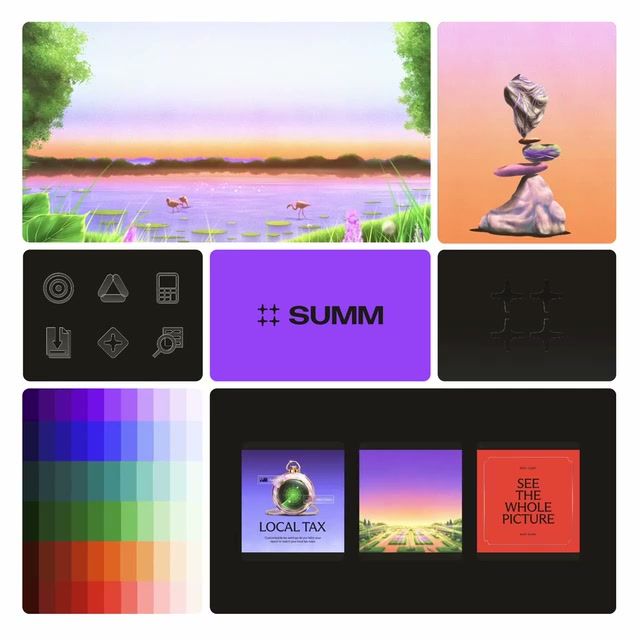 Summ 2025 brand identity by Accompany