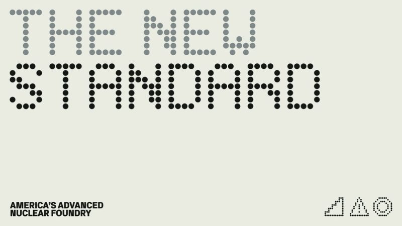 Standard Nuclear Typography: The new standard type film, 2026 brand identity by GrandArmy