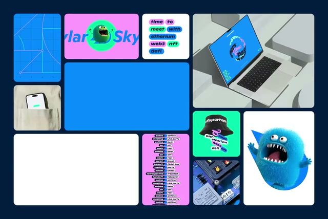 Superhash 2023 brand identity by Explicit Studio