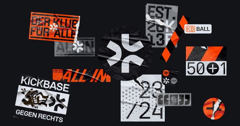 Kickbase 2023 rebrand by Studio zur Strassen: new logo and identity