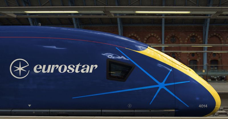 Eurostar 2023 rebrand by DesignStudio: new logo and identity