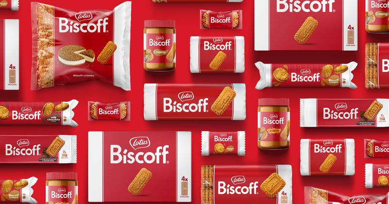 Biscoff 2024 rebrand by BrandMe: new logo and identity