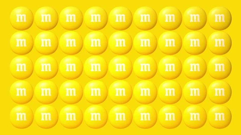 M&M's Art Direction: Spinning Lentils 01, 2022 rebrand by Jones Knowles Ritchie