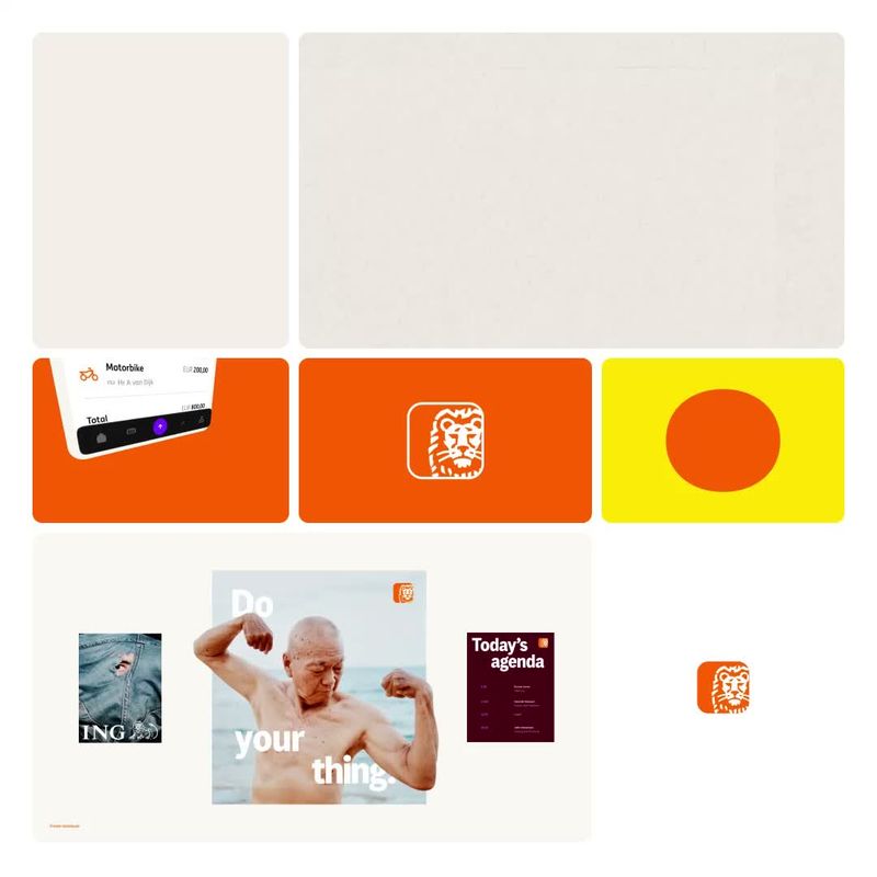 ING 2025 brand identity by AKQA
