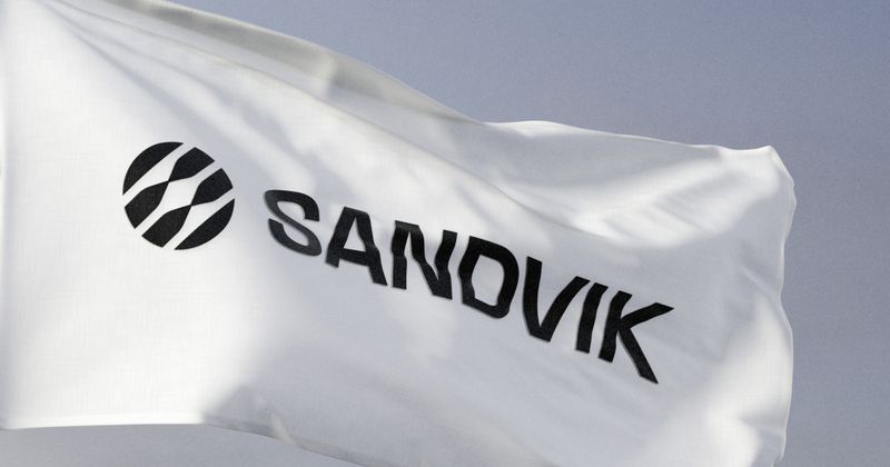 Sandvik 2023 rebrand by Lynxeye: new logo and identity