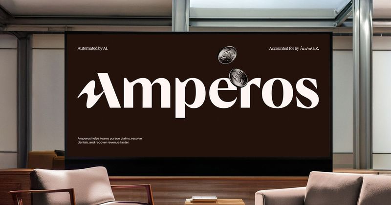 Amperos 2026 rebrand by Together: new logo and identity