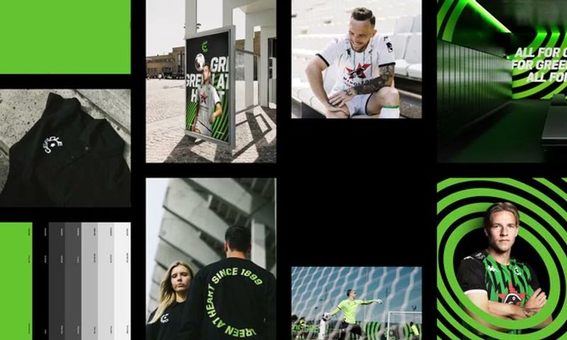 Cercle Brugge brand identity bento