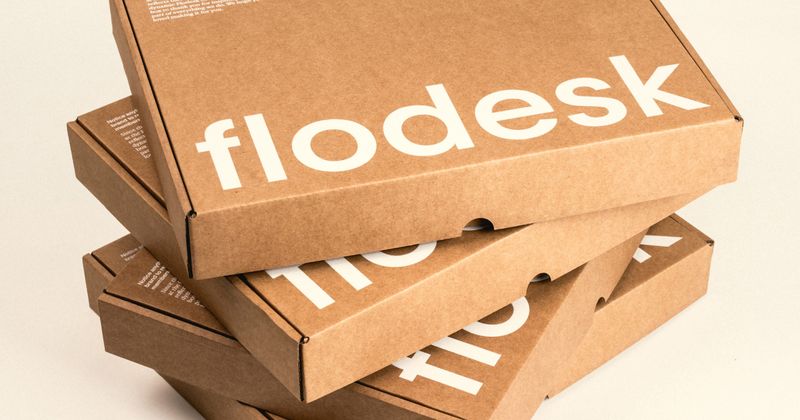 Flodesk 2023 rebrand by DIA: new logo and identity