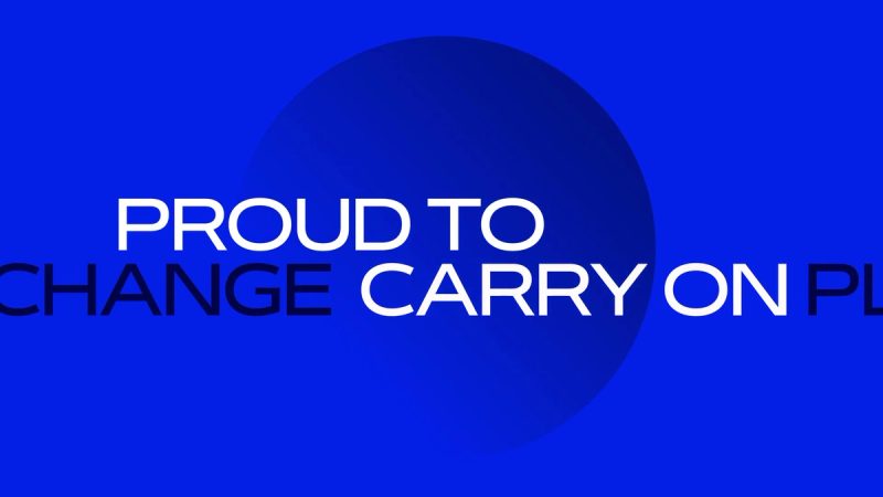 Al Hilal Typography: Brand Taglines on Blue, 2022 rebrand by Interbrand