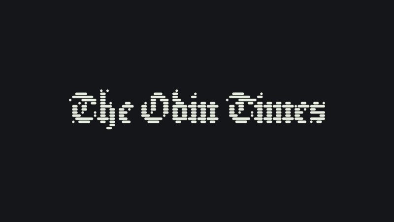 Partners & Subbrands: The Odin Times masthead, brand identity by Office of Overview