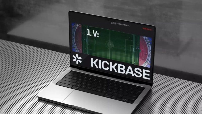 Interface: Kickbase Live Platform Screens, 2023 rebrand by Studio zur Strassen