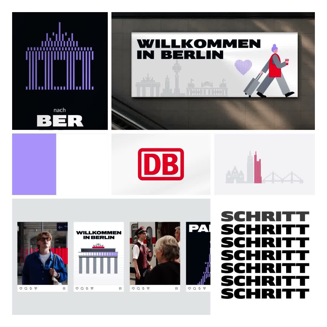 Deutsche Bahn 2026 brand identity by STRICHPUNKT DESIGN