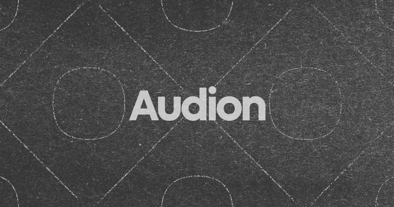Audion 2026 rebrand by Bruno: new logo and identity