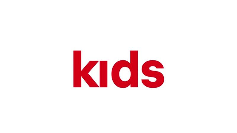 Netflix Kids & Family Logo Construction: Kids Wordmark, 2023 rebrand by Hello Monday
