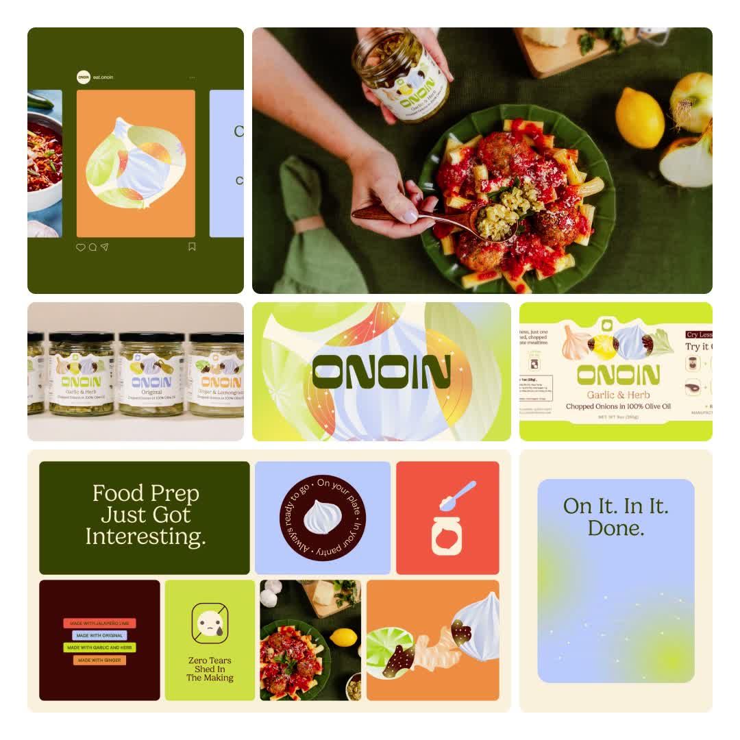 Onoin 2025 brand identity by Wagon Studio