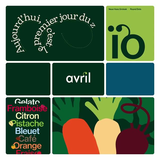 Avril 2025 brand identity by Caserne