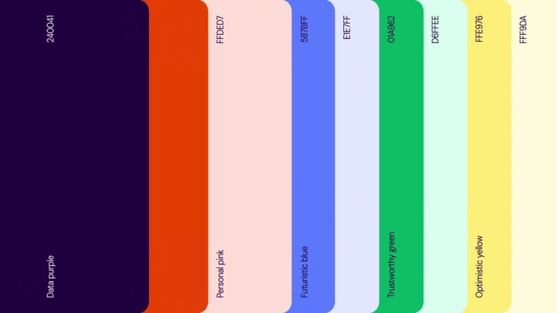 Epical Color Palette: Colors, 2023 rebrand by Identity Works