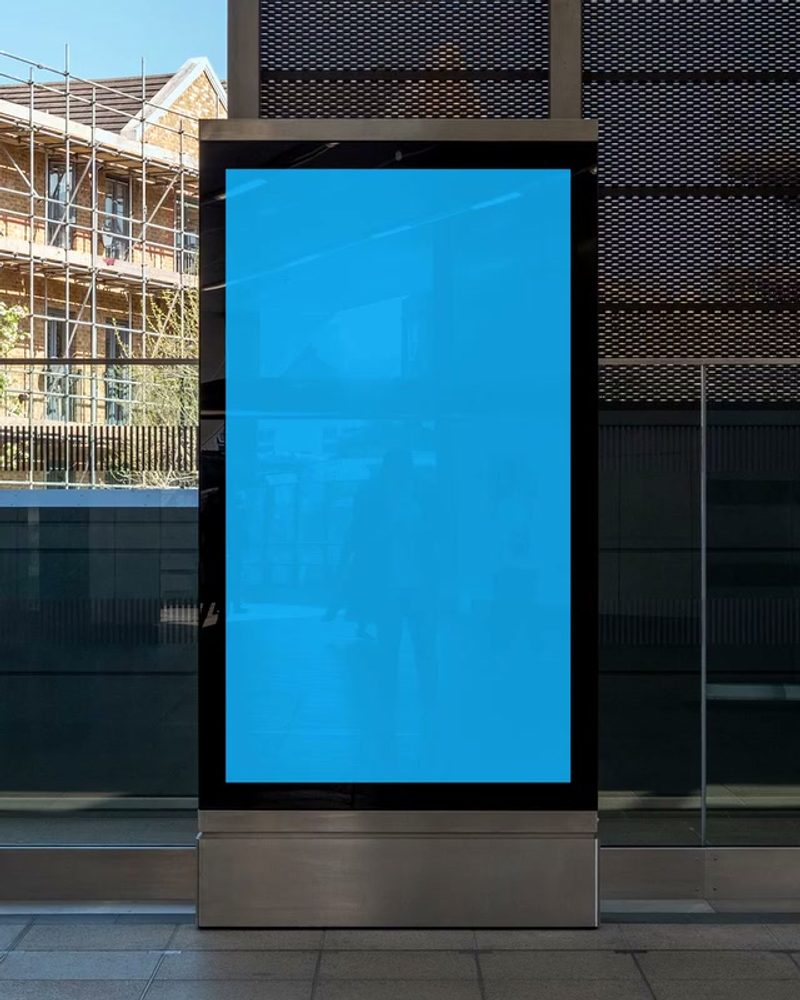 Folksam Digital Screens / DOOH: Street screens, brand identity by Bold Scandinavia