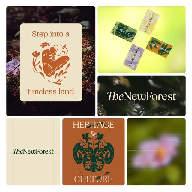 The New Forest 2025 brand identity by Studio Glass