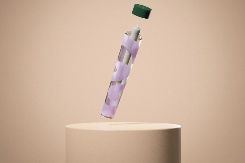 Fig&Thistle Single Product: Pre-roll tube, brand identity by Forner