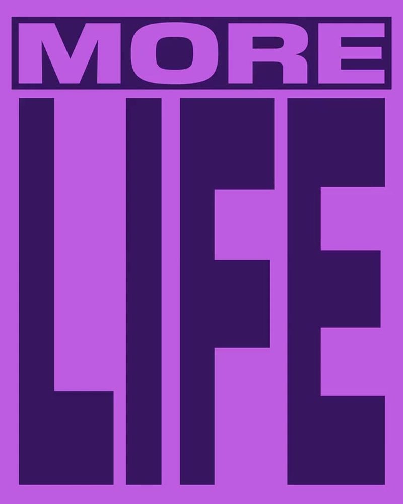 Kuda Typography: More Life kinetic type, 2026 brand identity by Barkas