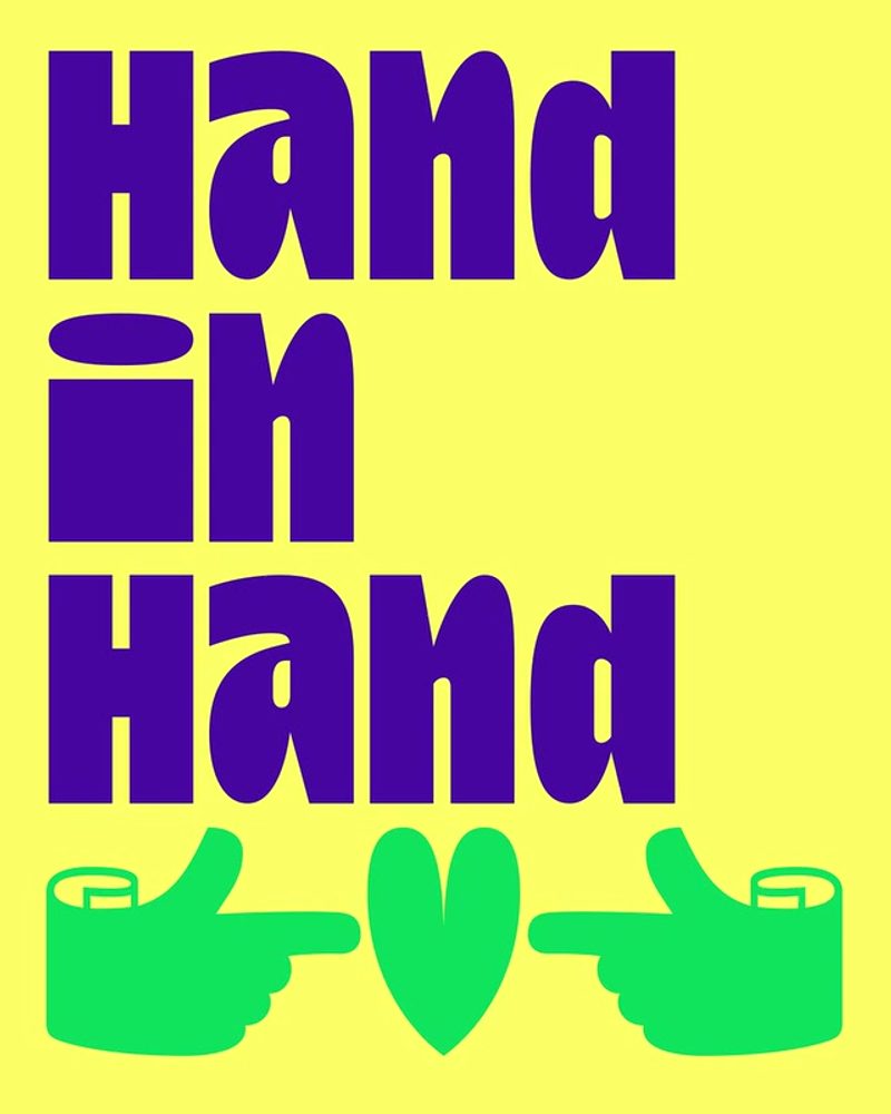 Katholino Typography: Hand in Hand, 2025 brand identity by EIGA